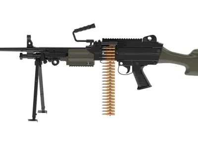 FN Minimi Mk3 3D model