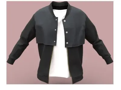 Bomber pack Low-poly 3D model