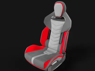 car seat 3D model
