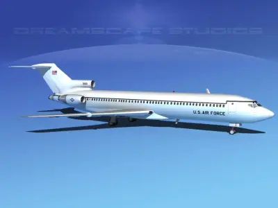 Boeing C-22B USAF 3 3D model