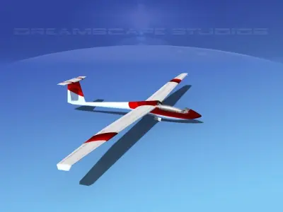 Centrair C-101 Pegase V04 Low-poly 3D model