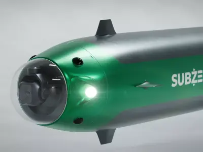 SUBZERO - Autonomous Underwater Drone 3D model