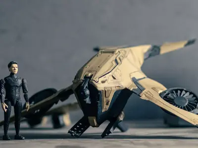 FALCON aircraft 3D print model