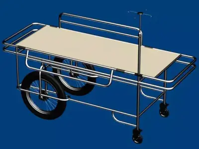 Hammer medical trolley Free 3D model