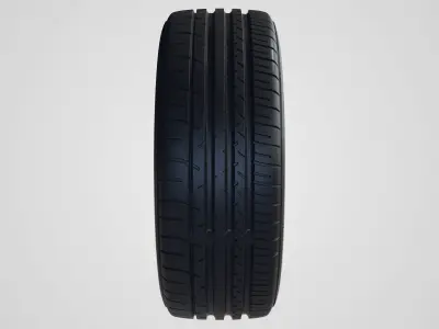 Sports Car Tyre 3D model