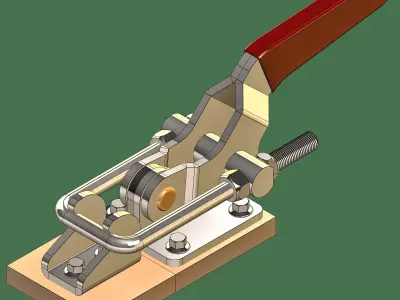 Latch Free 3D print model