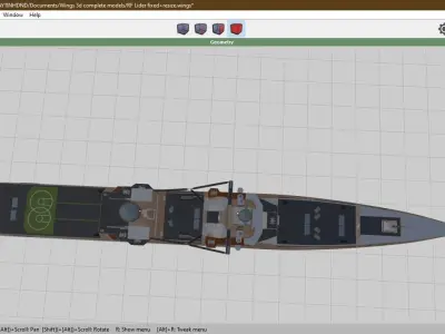 RF Lider Free low-poly 3D model