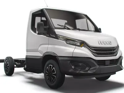 Iveco Daily Single Cab L1 Chassis 2022 3D model