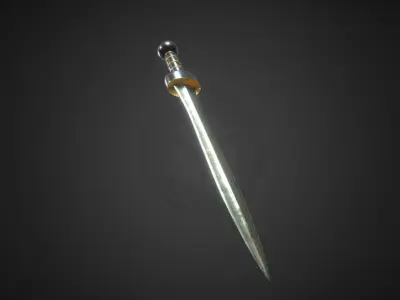 Gladius Free low-poly 3D model