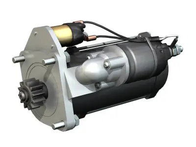 Starter Motor 03 3D model