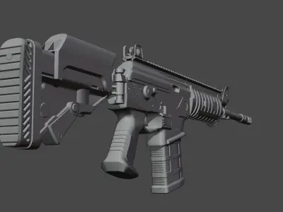 IWI Galil ACE Rifle NATO 3D model