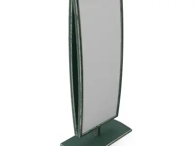 Street Advertising Billboard 13 Low-poly 3D model