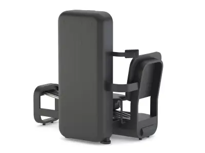 Technogym Selectorized Artis Leg Press 3D model