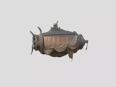 Airship by Tripo Free 3D model