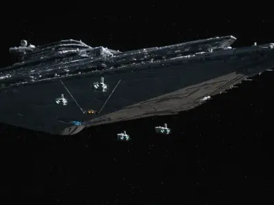 Star Wars 7 Vehicles Ship Pack -Star Wars 7 Character Set Of 7 3D print model