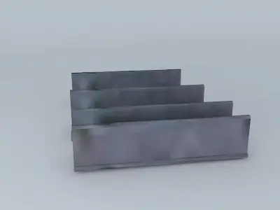 Profiles and steel Angles 3D model