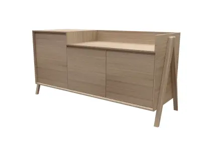 baU DESK 3D model