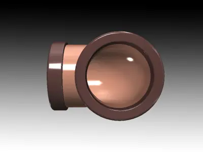 Aquarium Ornaments Clay pipe Free 3D print model