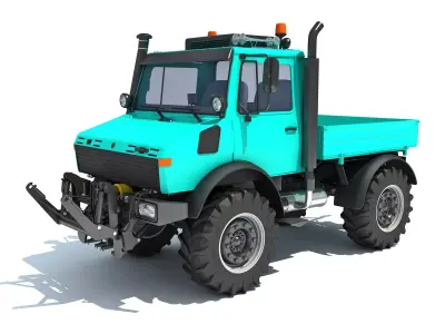 Multi Purpose Tractor Truck 3D model