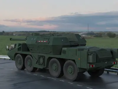 Dana M2 - VZ77 3D model