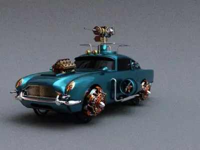 Spaceship Concept 3D model