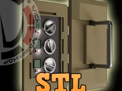Luthen Rael Fuel Cell Container STL 3D print model