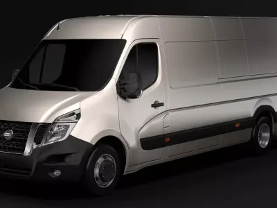 Nissan NV 400 L4H2 Van 2017 3D model