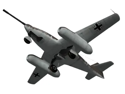 Messerschmitt Me 262 A-1aU4 3D model