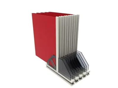 Office Files Low-poly 3D model