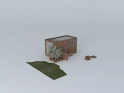 An office at Dhaka 3D model