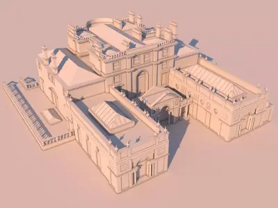 ST john lodge London 3D model
