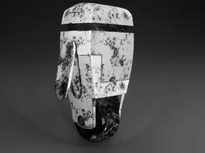 RobotTim robot Free low-poly 3D model