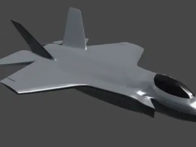 airplane f-35 3D model
