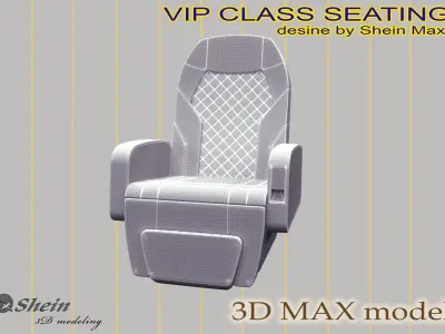 VIP CABIN SEATING 3D model