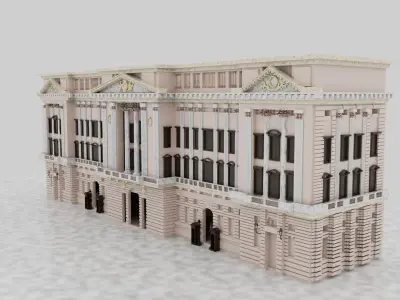 Buckingham Palace 3D model