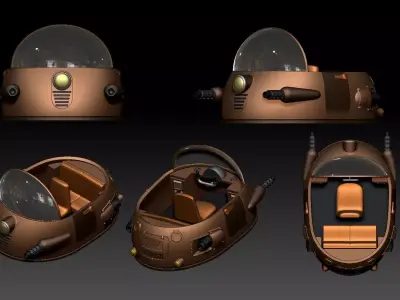 sh effect Figuarts MECHA COLL OX KING VEHICLE 3D print model