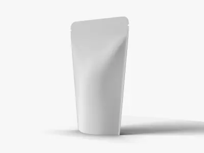 Paper Standup Pouch 3D model