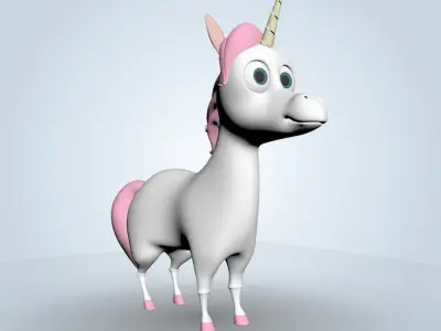 Unicorn 3D model