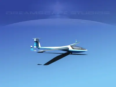 Glaser-Dirks DG-300 Glider V14 3D model