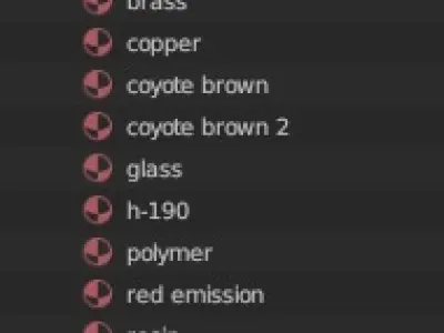 low-poly M4A1 SOPMOD Block III URGI Free 3D model