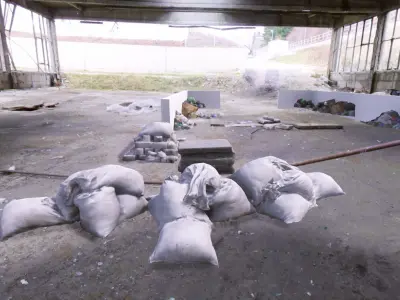 3D scanned trash Low-poly 3D model