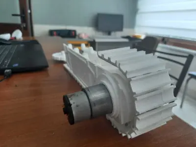 on the pallet 3D print model