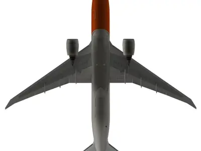 Boeing 777-200F TNT 3D model