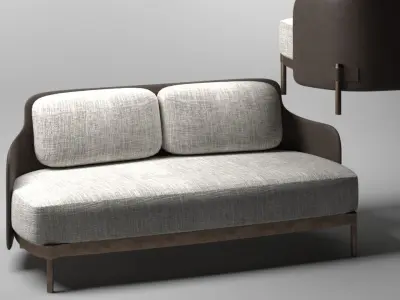 sofa Tape Minotti Free 3D model