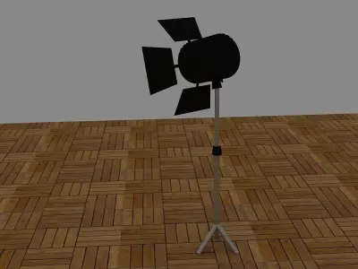 Studio Spot Light 3D model