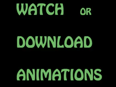 Real Animated Compsognathus - 8K 3D model