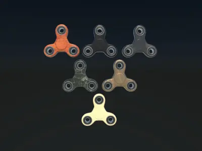 Hand Spinner 3D model