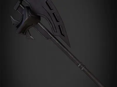 Overlord Albedo Axe for Cosplay 3D print model