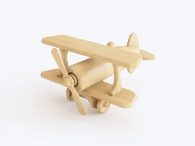 Wooden toy vol 15 3D model