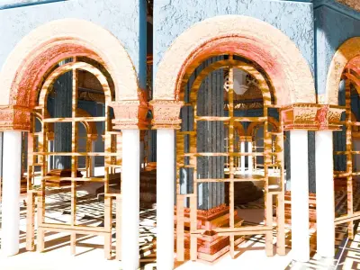 Golden Dome 3D model